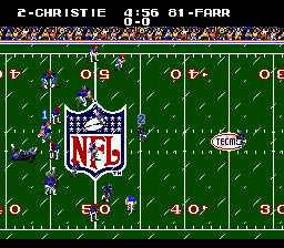 Скриншот игры Tecmo Super Bowl